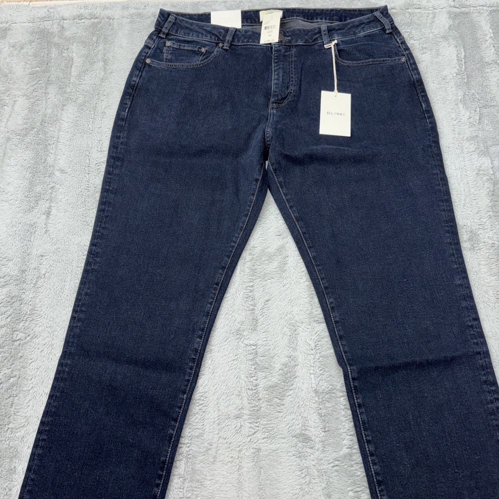DL 1961 Nick Slim Dark Wash Men's Jeans size 40x30 NWT